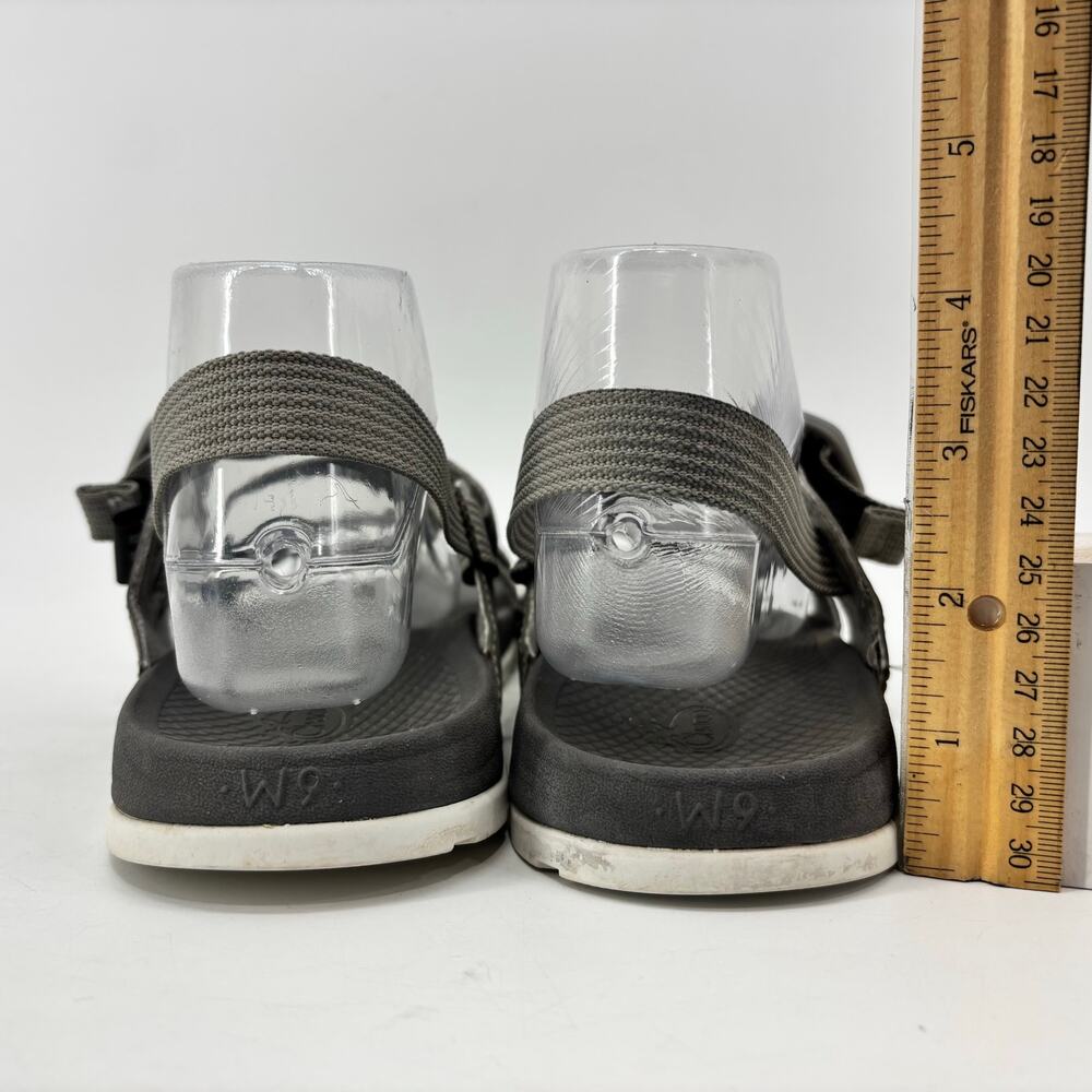Chaco Womens Size 9 Lowdown Pully Gray Strappy Sandals Comfort - Picture 8 of 12